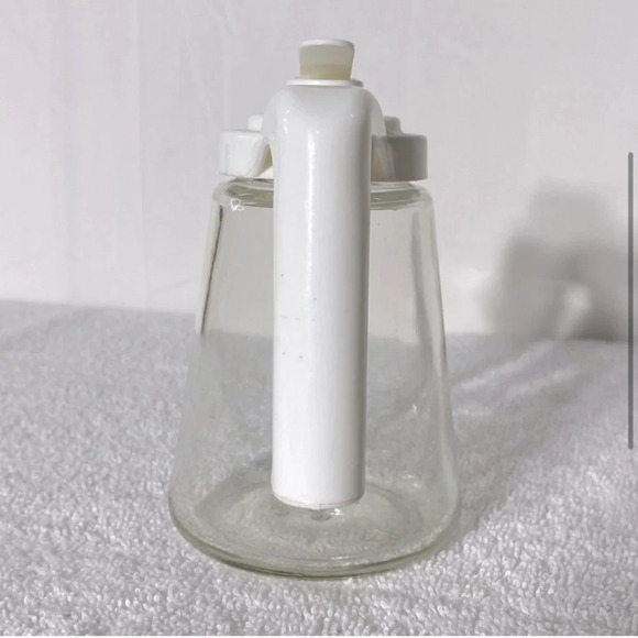 Vintage Gemco  White/cream Top Syrup Dispenser - Picture 4 of 8
